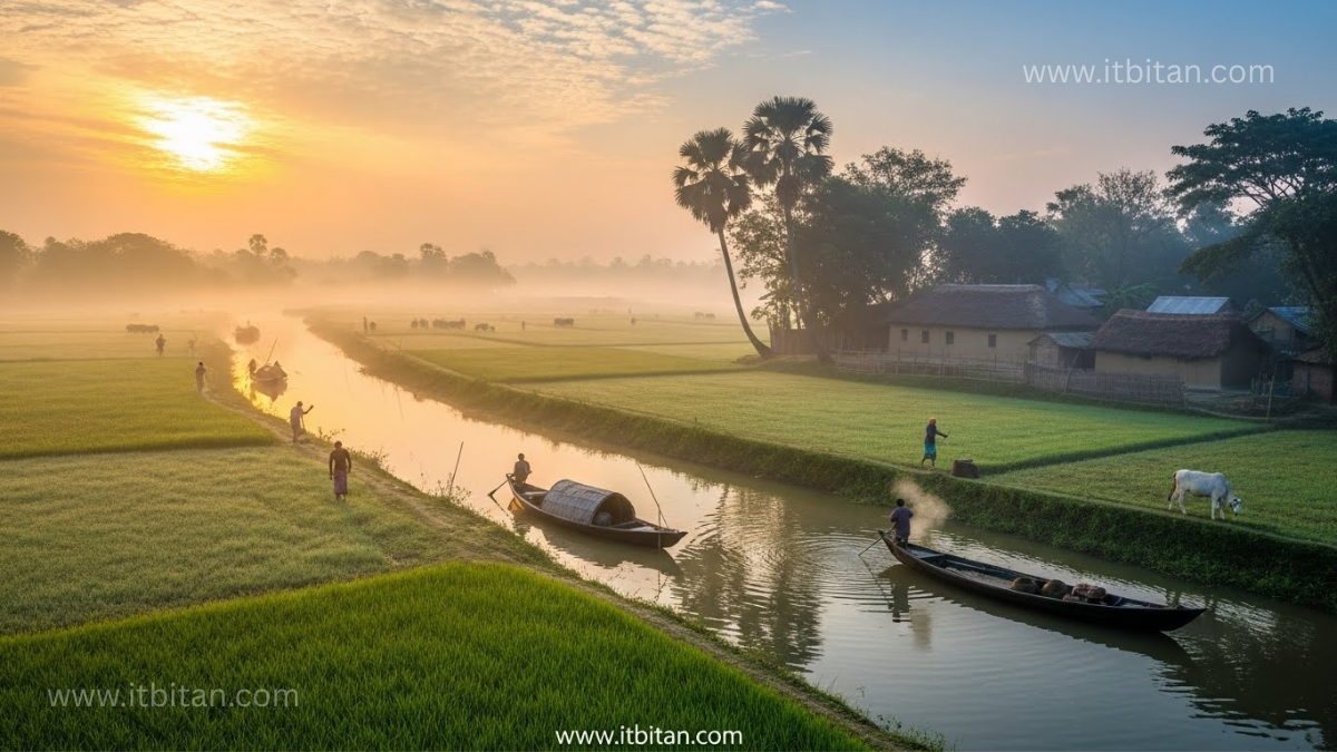 শীতের সকাল ছবি