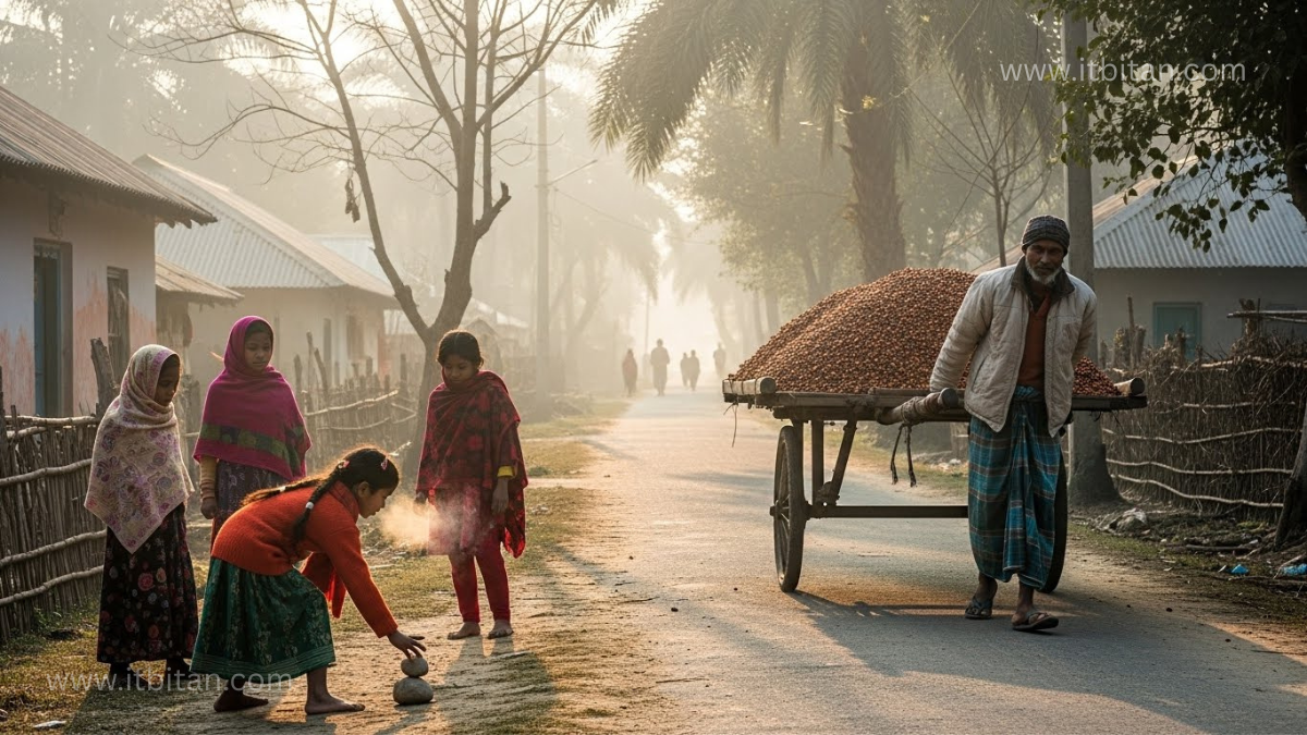 শীতের সকাল ছবি