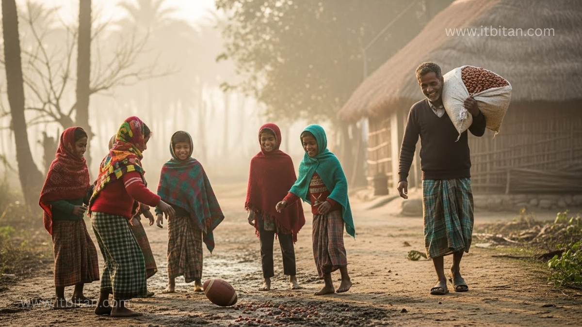 শীতের সকাল ছবি