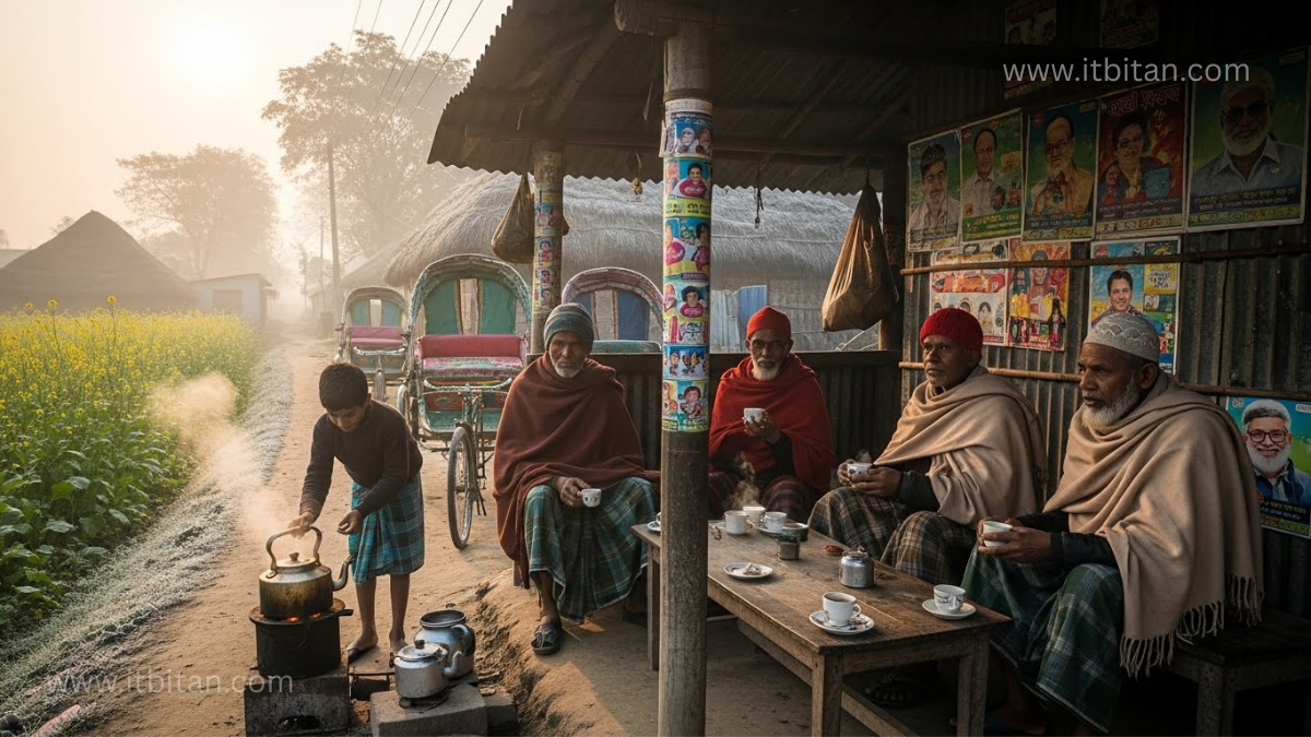 শীতের সকাল ছবি