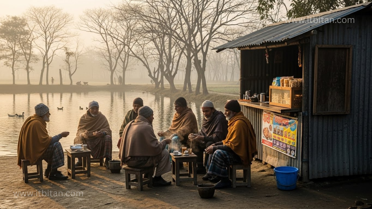 শীতের সকাল ছবি