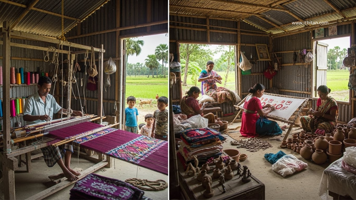 কুটির শিল্প রচনা