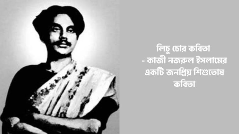 লিচু চোর কবিতা