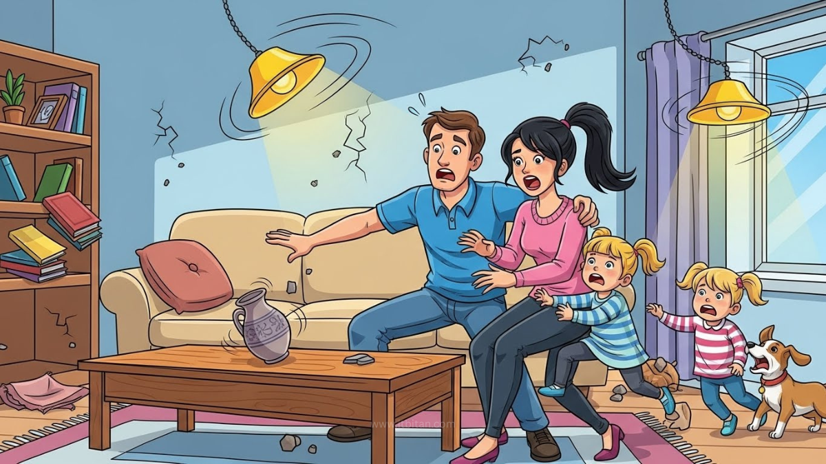 ভূমিকম্প চলাকালীন করণীয়