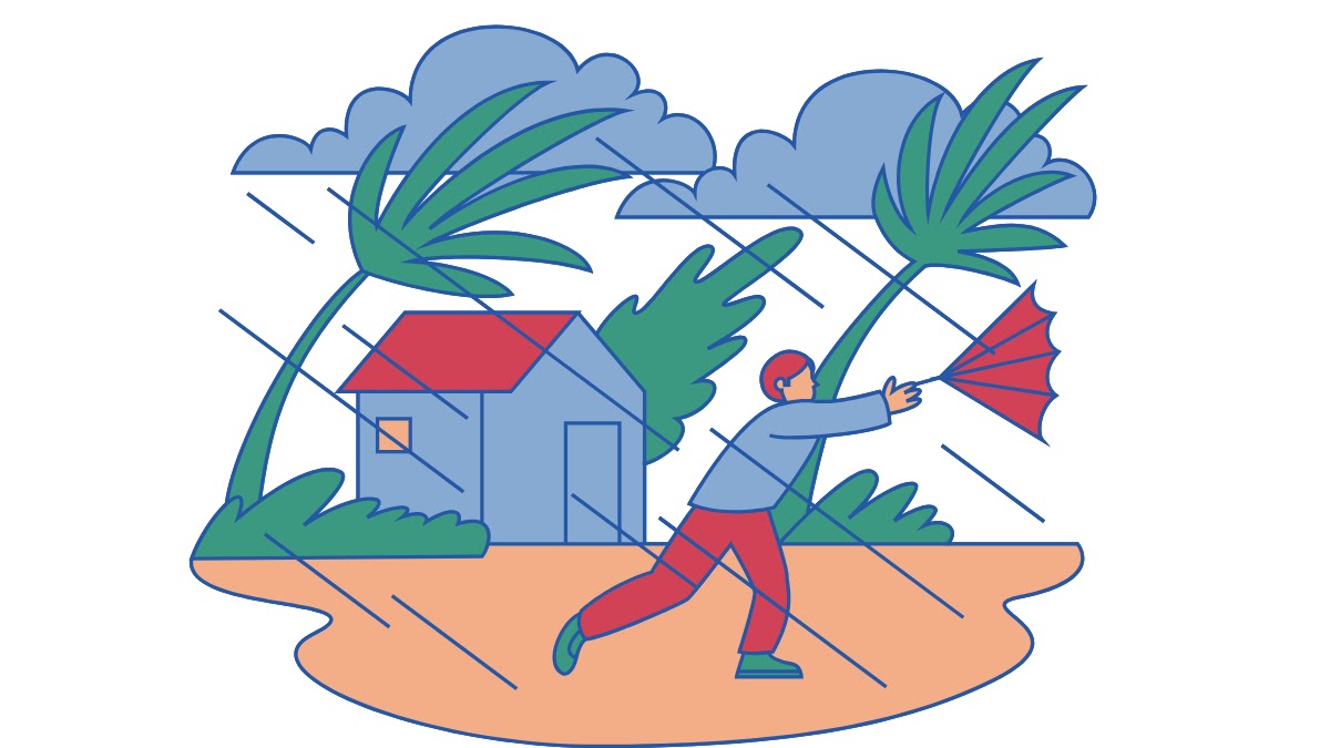 কালবৈশাখী ঝড় কোন মাসে হয়