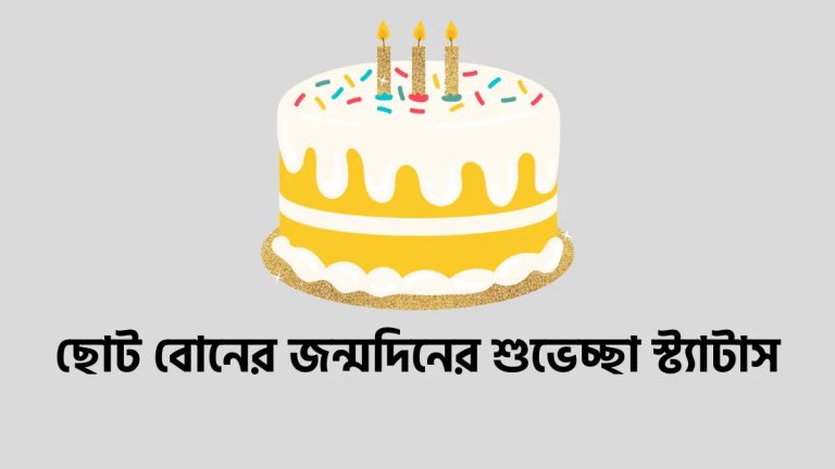 বোনের জন্মদিনের ‍শুভেচ্ছা