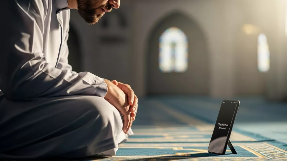 মসজিদে ঢুকলেই ফোন অটো সাইলেন্ট