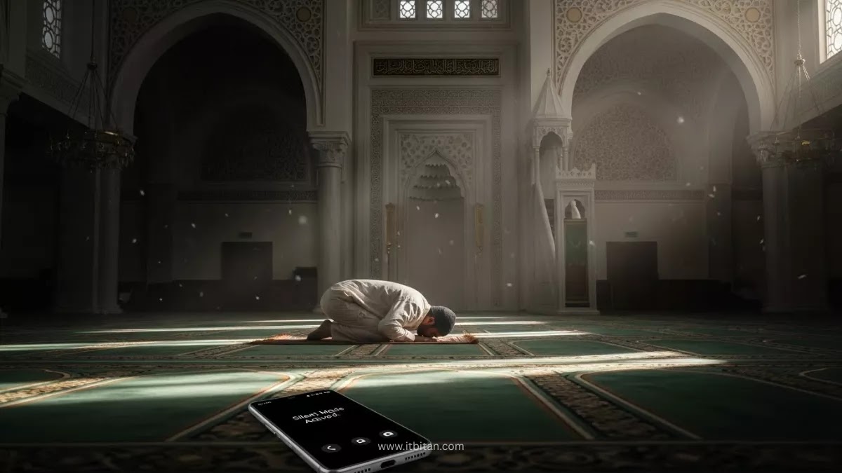 মসজিদে ঢুকলেই ফোন অটো সাইলেন্ট
