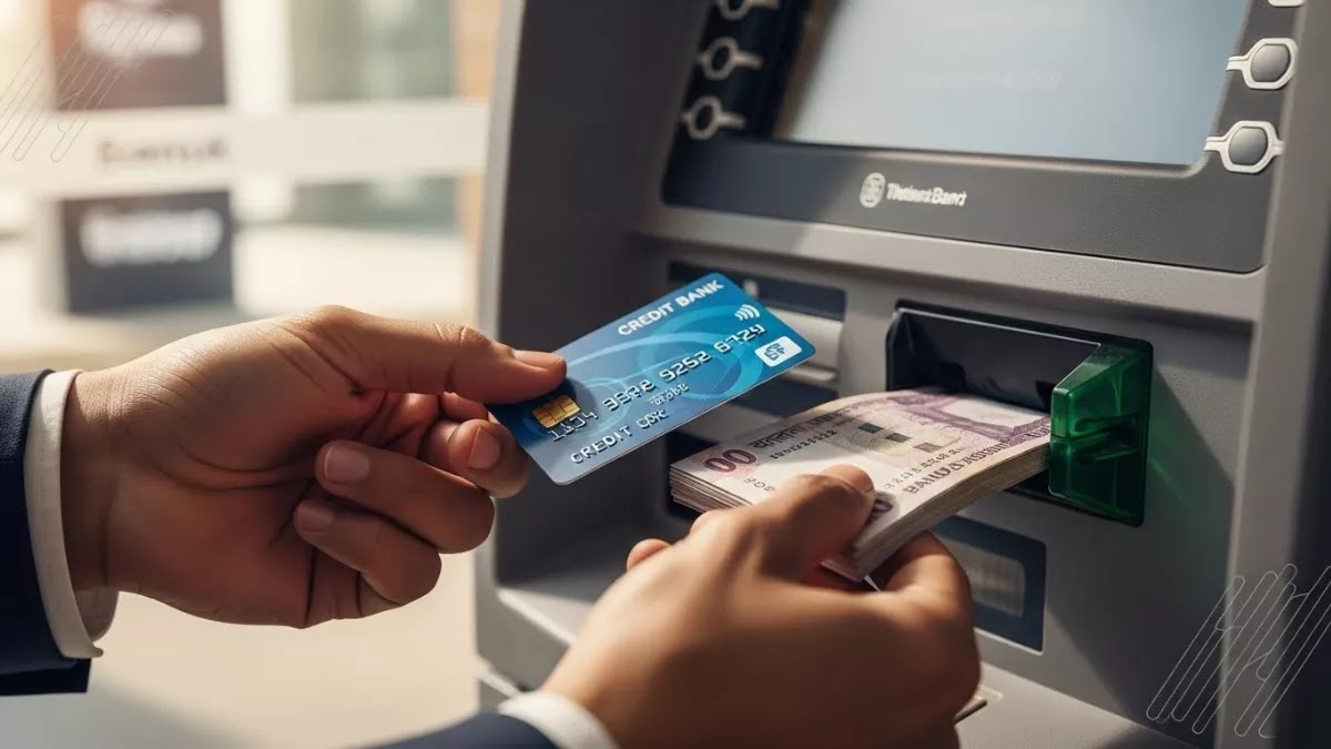 ক্রেডিট কার্ড থেকে টাকা তোলার নিয়ম