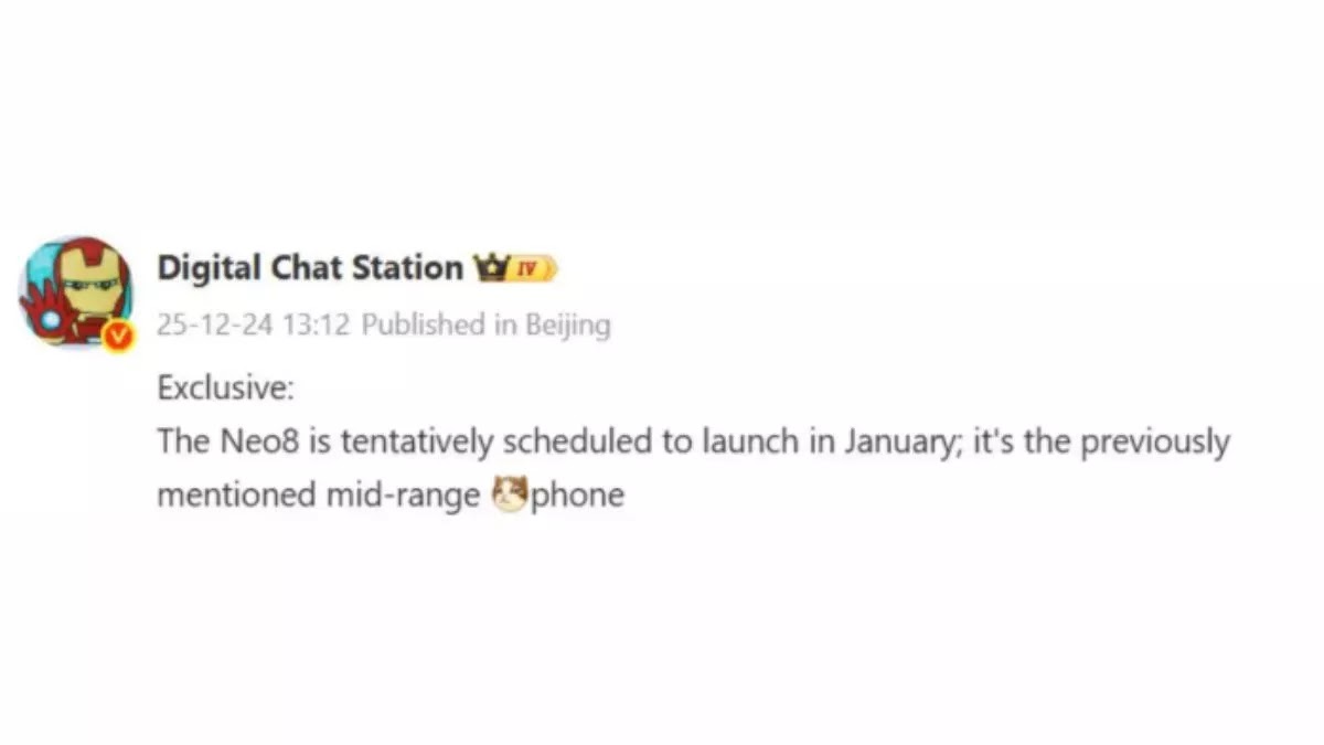 Realme Neo 8