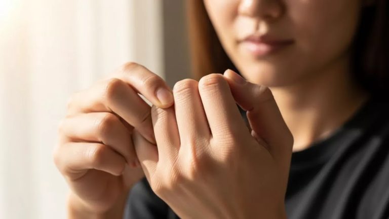 হাতের আঙুল ফোটালে সময় শব্দ হয় কেন