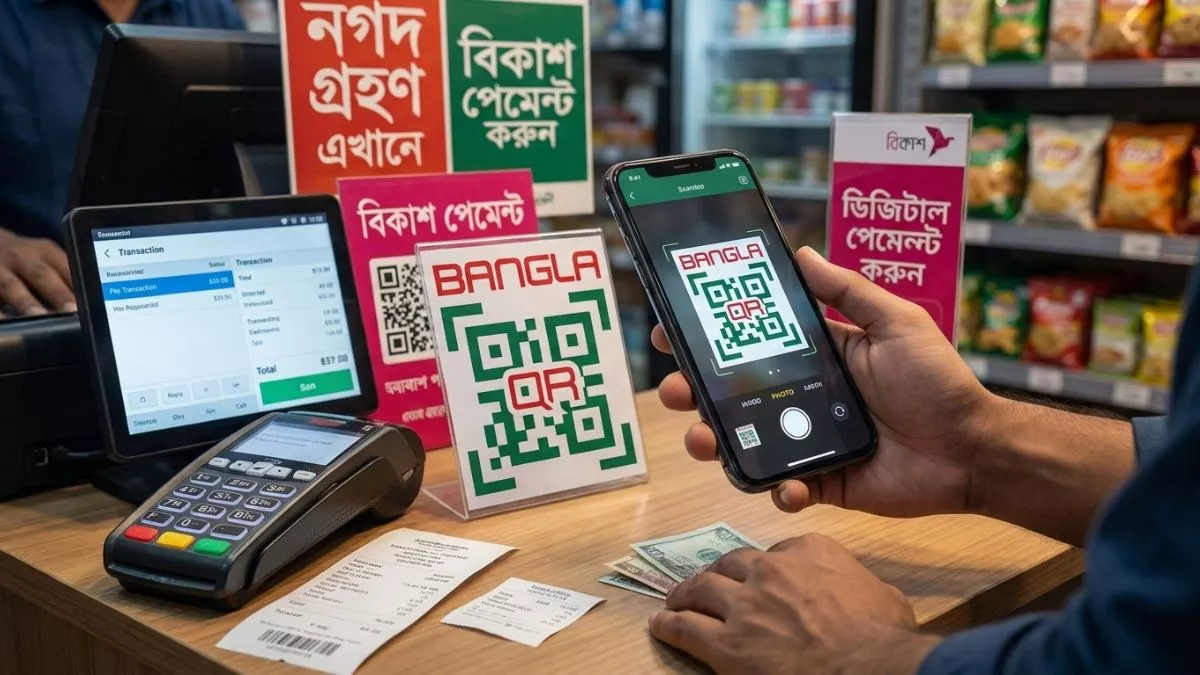 বাংলা কিউআর কোড